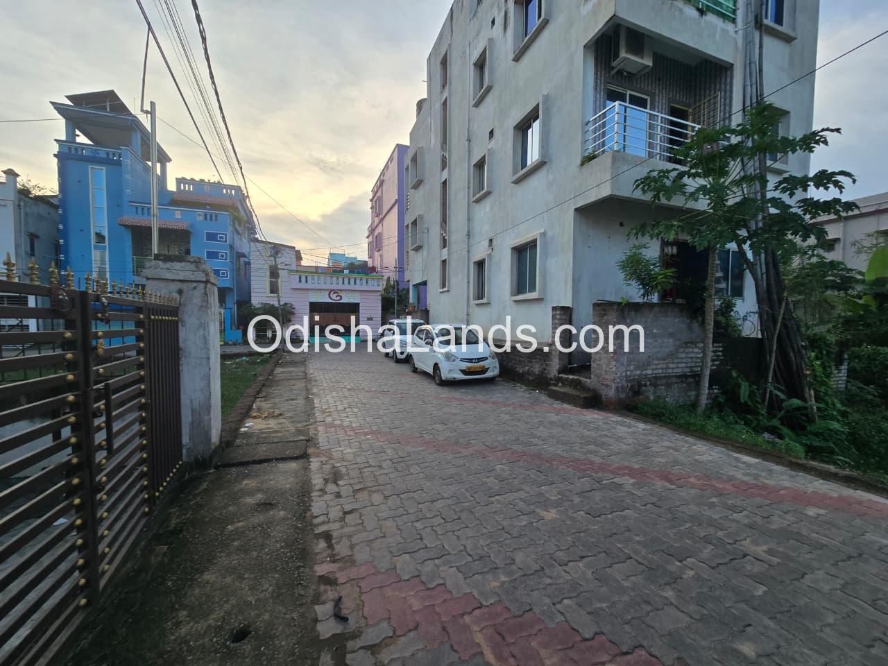 2400 sqft land for sale in Jharapada Jagannath Nagar.